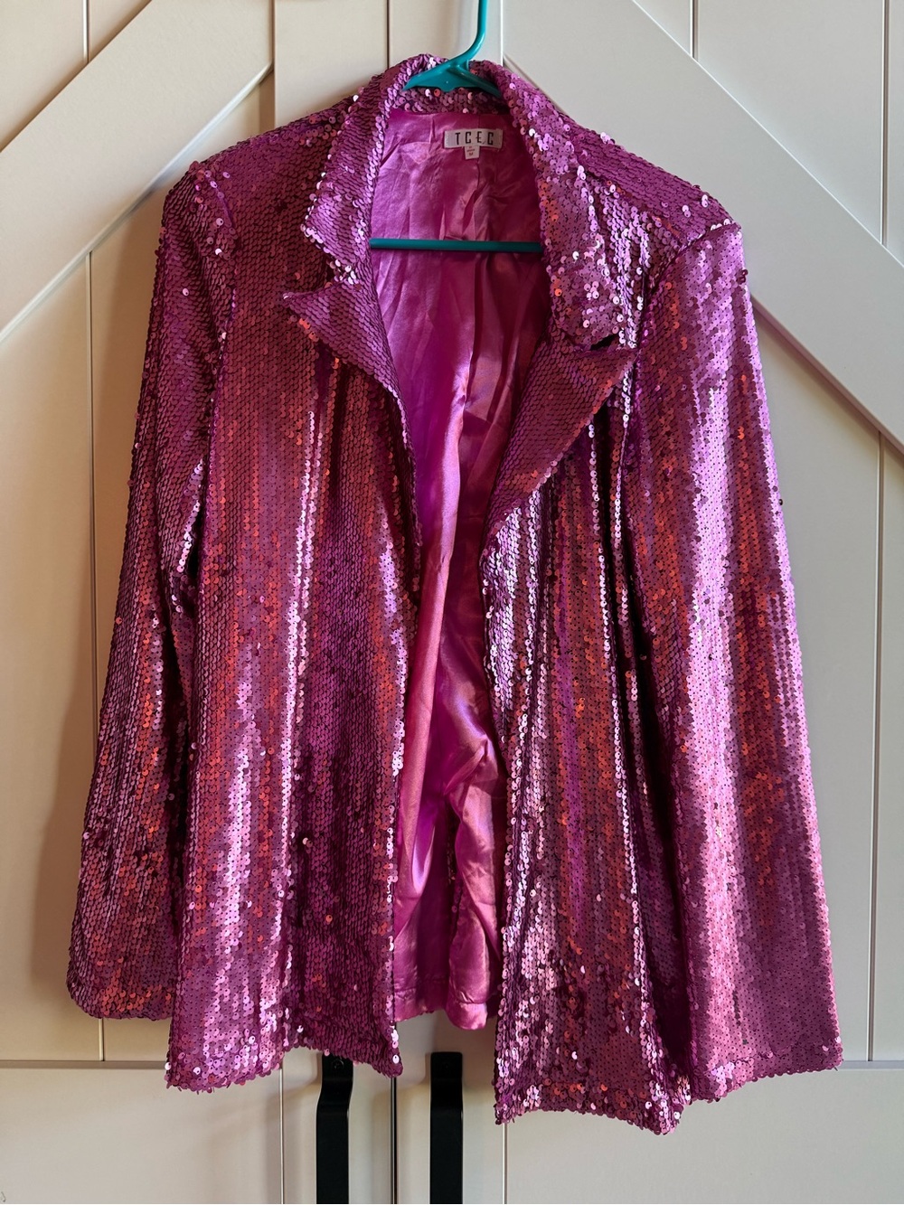 TCEC Pink Sequin Jacket